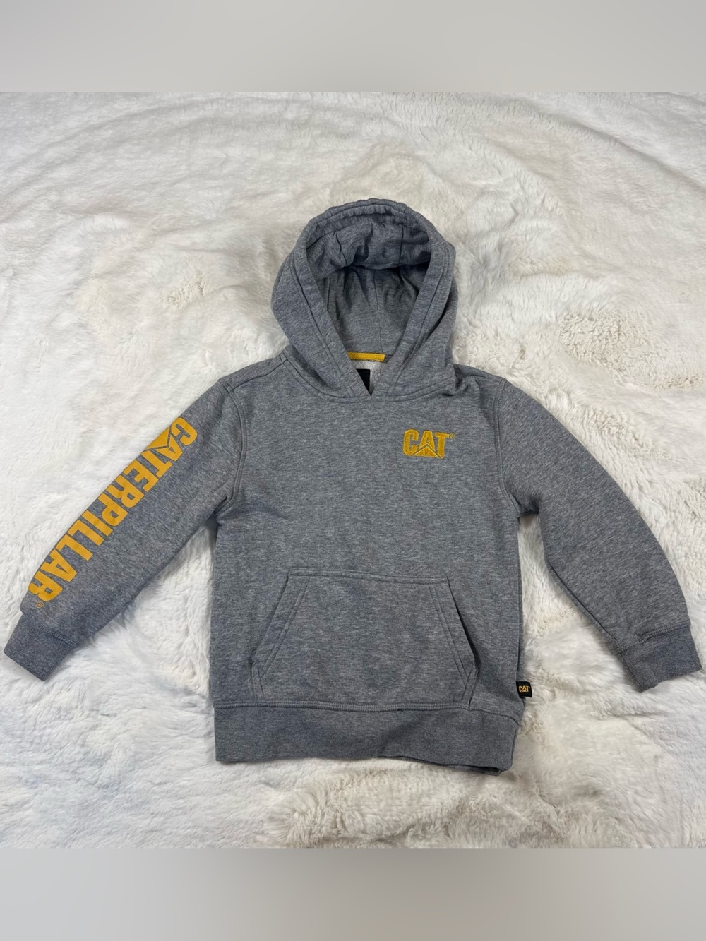 Caterpillar (CAT) Youth Trademark Pullover Hoodie XS